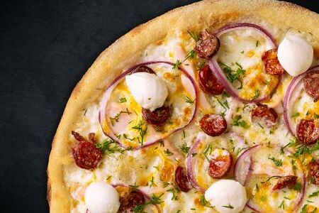 Охотничья 25 см (тонкое тесто)