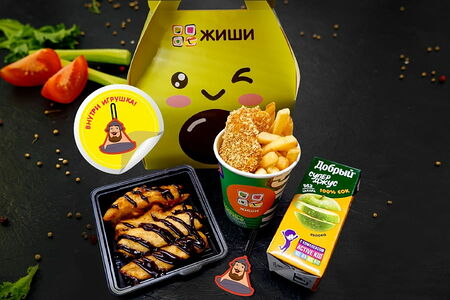 Жиши бокс №2 и игрушка