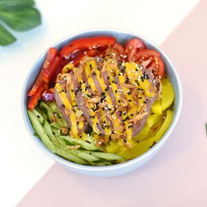 Поке Медовый ростбиф 