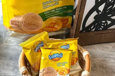 Печенье Banh lai phu манго