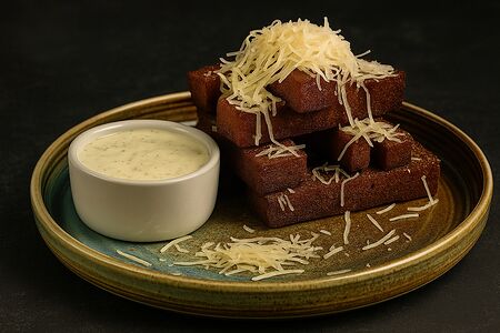 Гренки чесночные