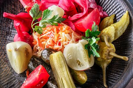 Ассорти домашних солений