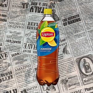 Lipton черный чай Лимон