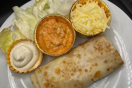 Блинчик Цезарь с курицей