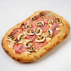 Пиццетта ветчина и грибы