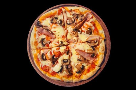 Пицца ветчина-грибы 