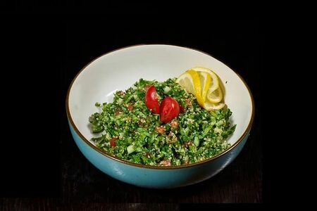 Табуле с булгуром и свежой зеленью