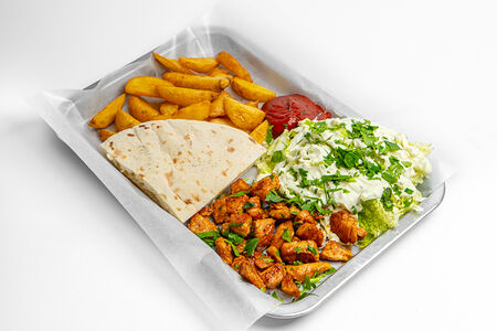 Фри Дольками с курицей