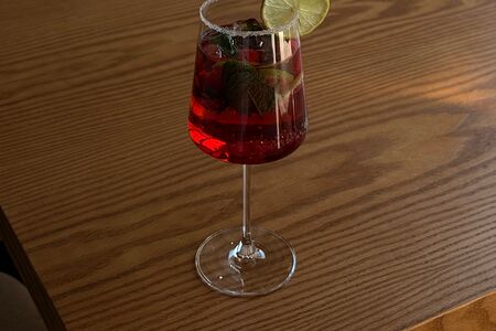 Мохито клубничный