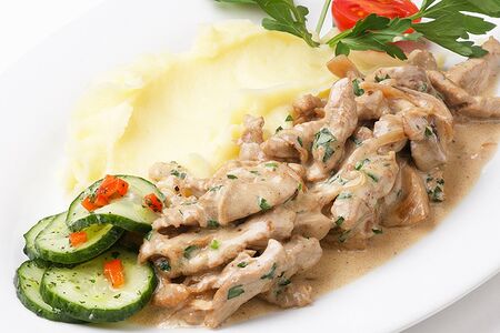 Ланч № 2 Строганов по-купечески 