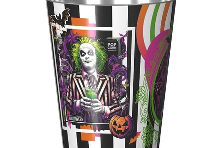 Ведро жестяное для попкорна Битлджус 