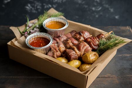 Мангал-комбо на 4-х