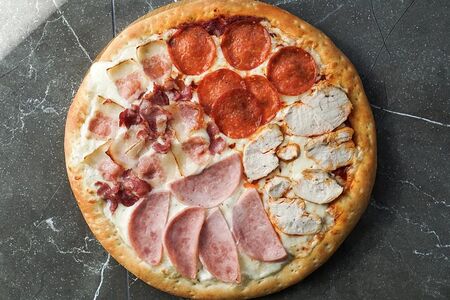 Пицца 4 мяса