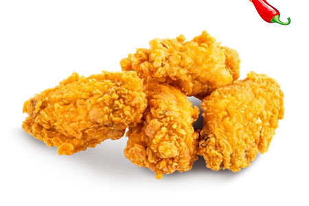 Острые куриные крылья средняя порция