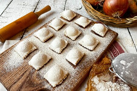 Пельмени сибирские, свинина и говядина