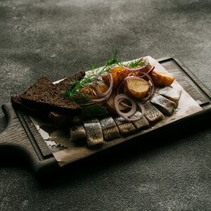 Селедочка с картофелем