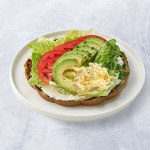 Завтрак с авокадо и яйцом