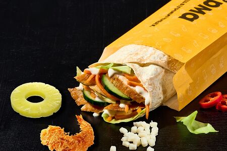 Шаурма Гавайская креветка