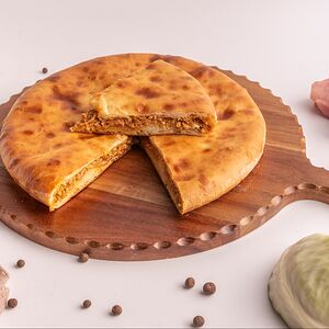 Пирог с капустой и мясом