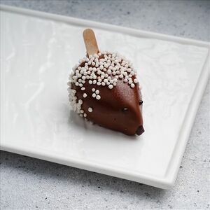 Пирожное кейк-попс Ежик