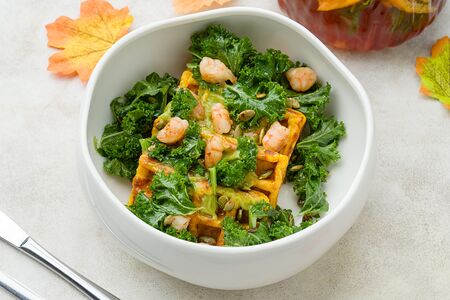 Вафли с тыквой