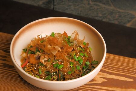 Лапша Якисоба с курицей