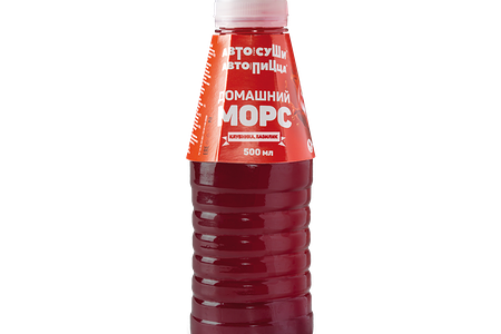 Морс домашний Клубника-базилик