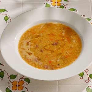 Суп чечевичный с говядиной