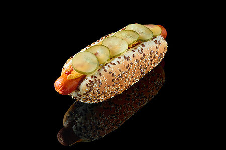 Куриная гриль S Датский хот-дог