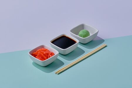 Набор (Имбирь, васаби, соевый соус)