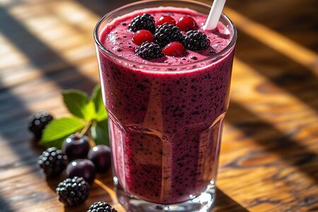 Смузи Лесные ягоды