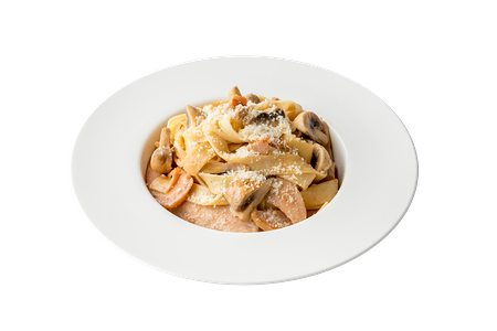 Паста Курица и грибы