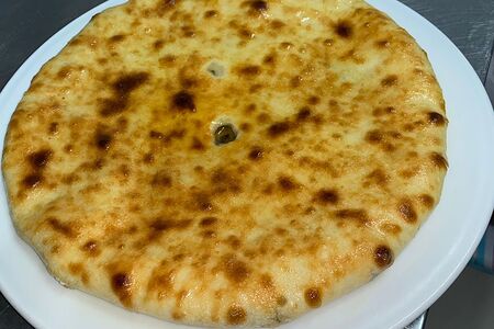 Пирог с грибами и картофелем маленький