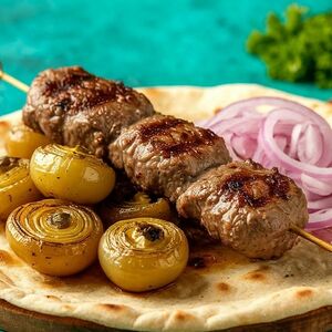 Шашлык из мраморной говядины