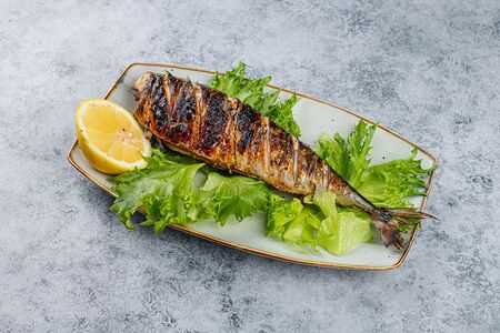 Скумбрия на мангале