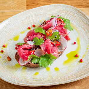 Смореброд с ростбифом