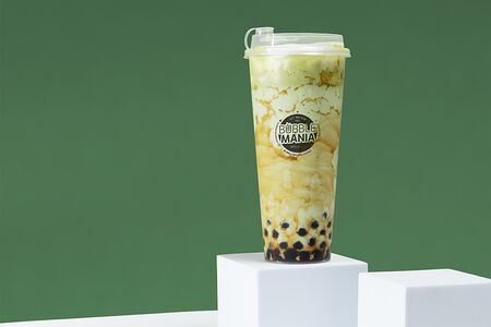 Бабл-коктейль на молочной основе