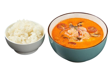 Том ям с креветкой