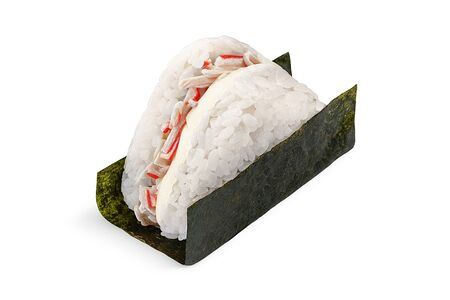 Онигири с крабом