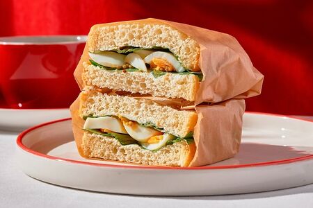 Яичный сэндвич 