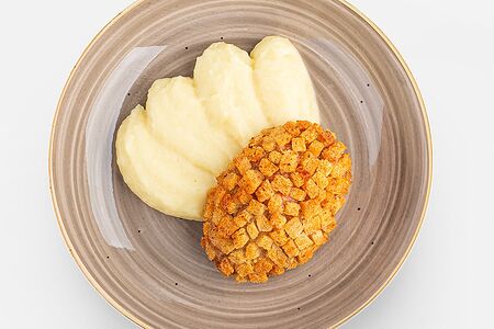 Новосибирская котлета с пюре