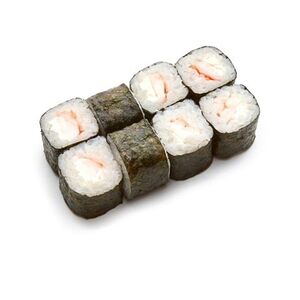 Маки с креветкой и сыром