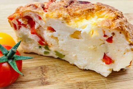 Омлет с овощами