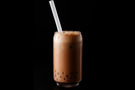 Бабл ти с шоколадным печеньем