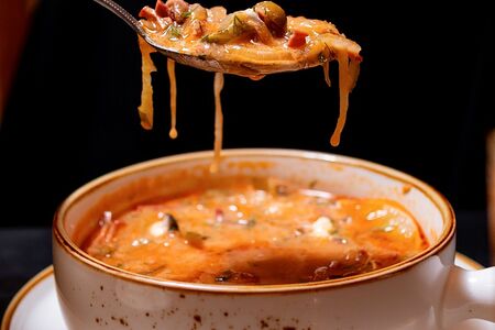 Солянка сборная мясная классическая