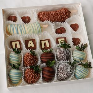 Набор с клубникой в шоколаде 