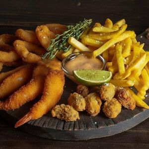 Пивная доска с морепродуктами