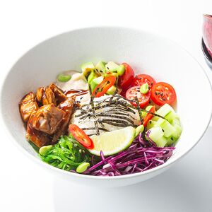 Поке с цыплёнком