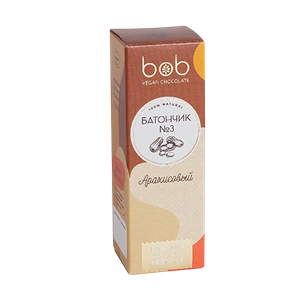 Батончик Арахис с нугой и карамелью