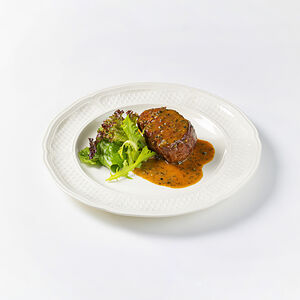 Филе говядины с зеленым перцем medium